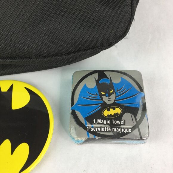 Batman Youth Backpack Pre-School Pin Magic Towel Child - Picture 3 of 5